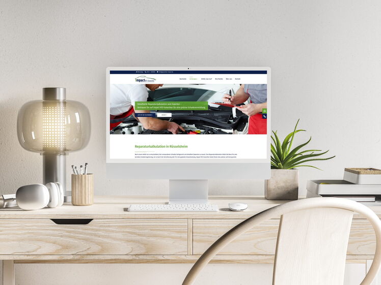 Website Relaunch für IMPACT Kfz-Gutachter